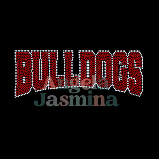 Bulldogs Curve SPANGLE Transfer