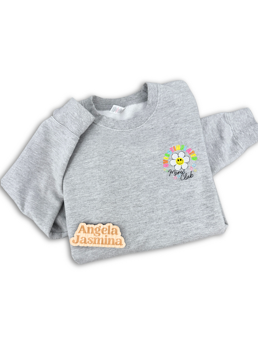 Overstimulated Moms Club Crewneck Sweatshirt