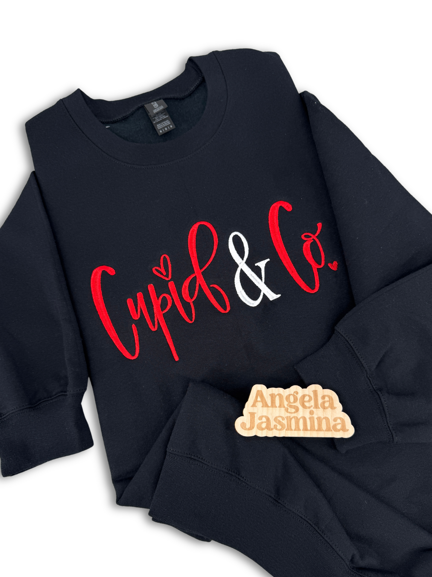 Cupid & Co. Embroidered Sweatshirt