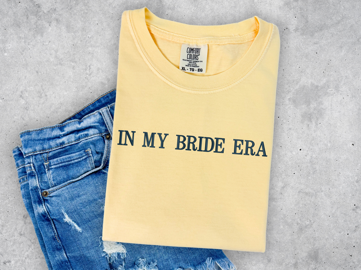 In My Bride Era Embroidered Tee