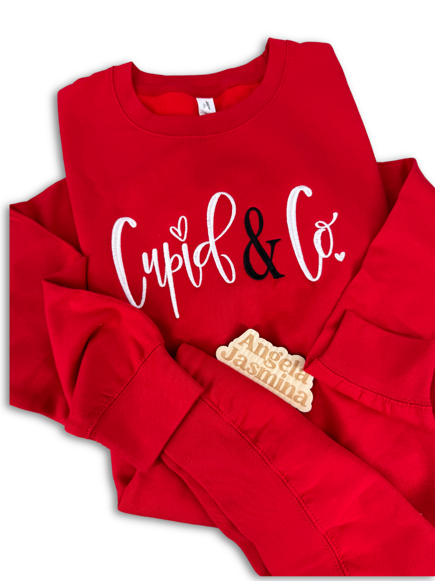 Cupid & Co. Embroidered Sweatshirt