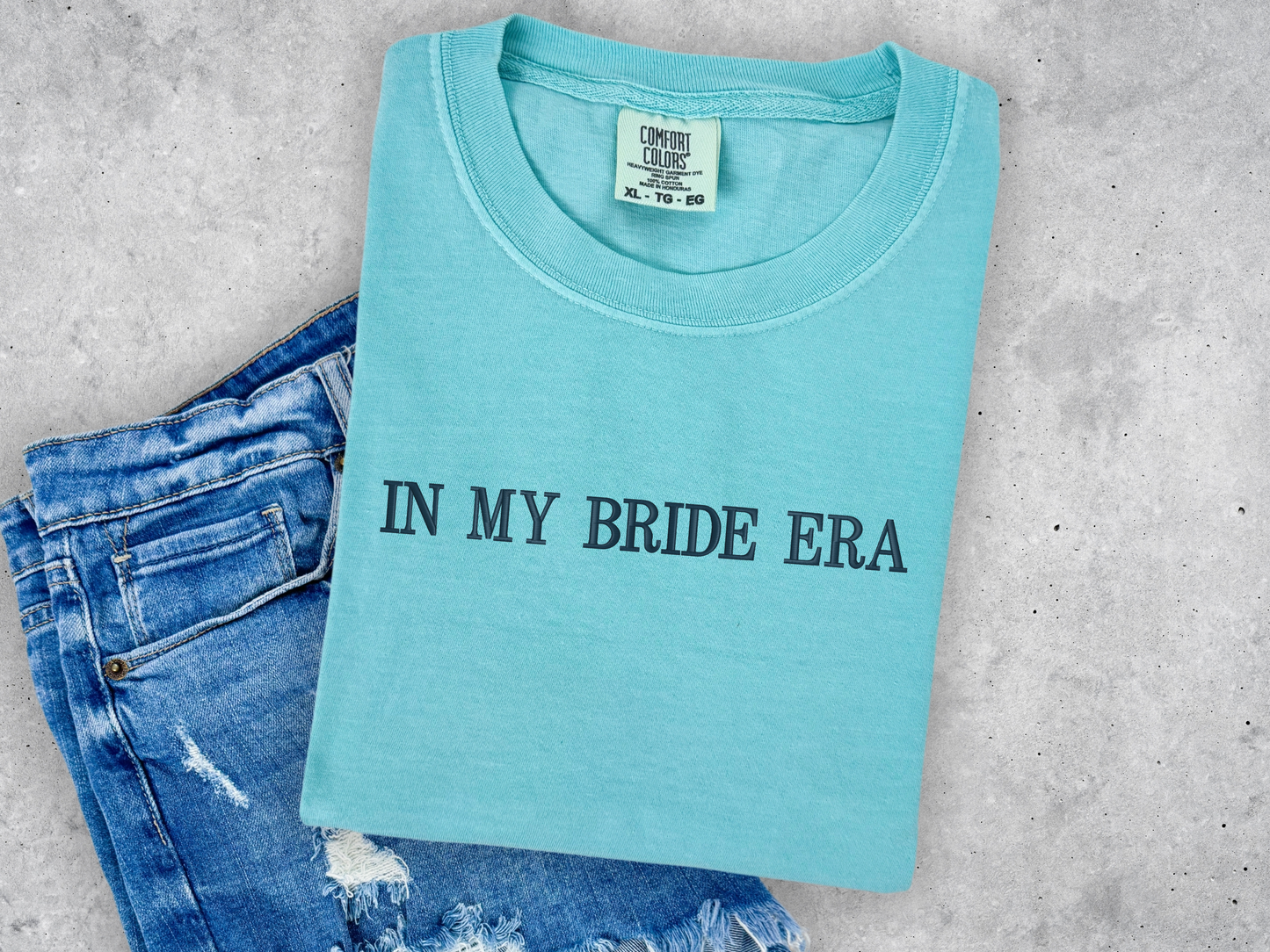 In My Bride Era Embroidered Tee