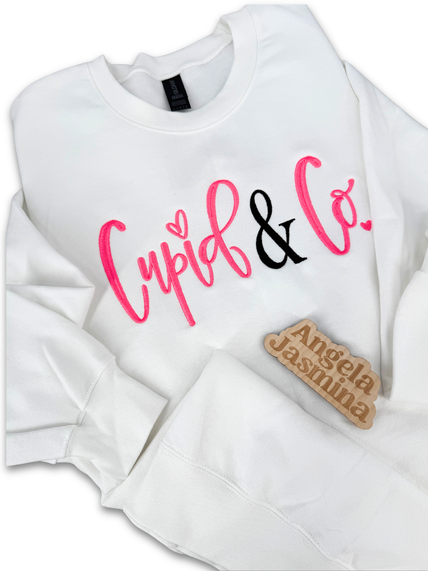 Cupid & Co. Embroidered Sweatshirt
