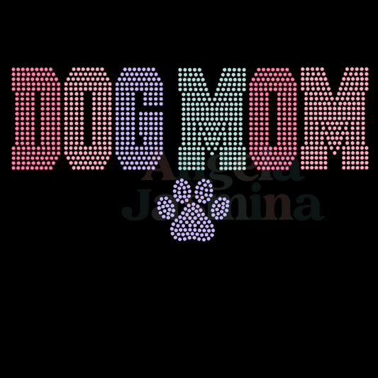 Dog Mom SPANGLE Transfer