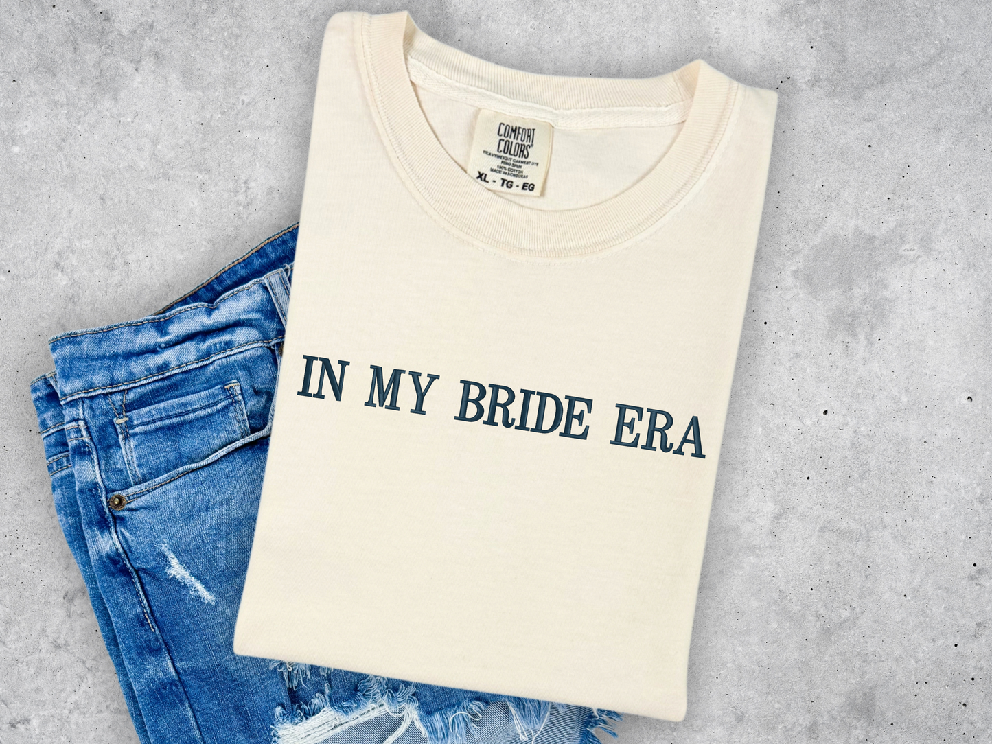 In My Bride Era Embroidered Tee