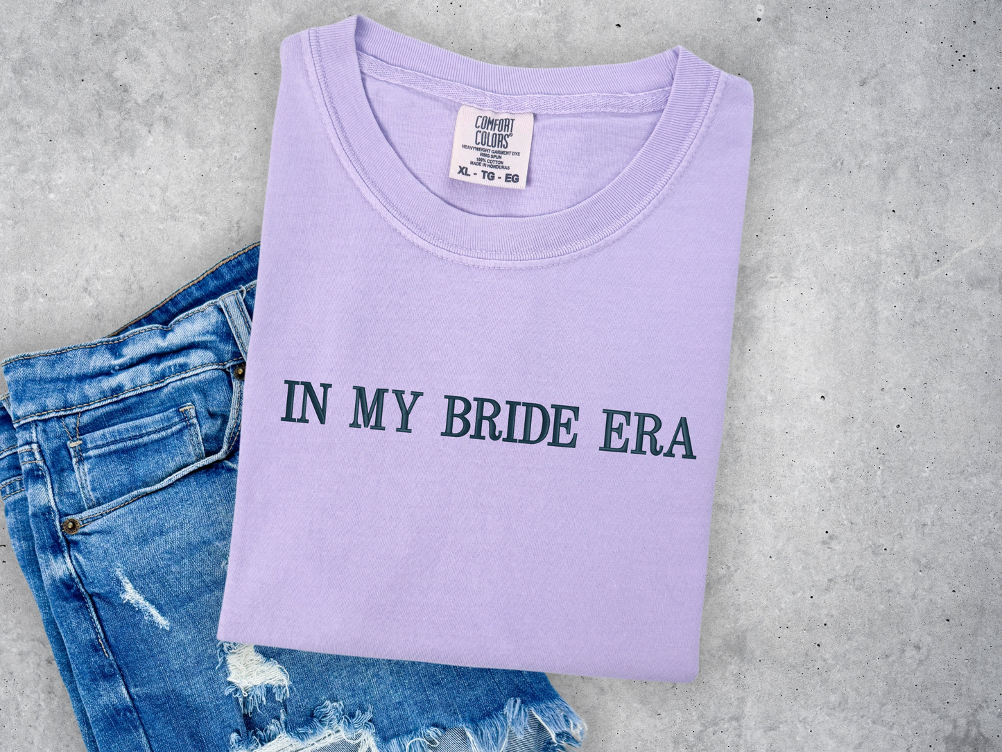 In My Bride Era Embroidered Tee