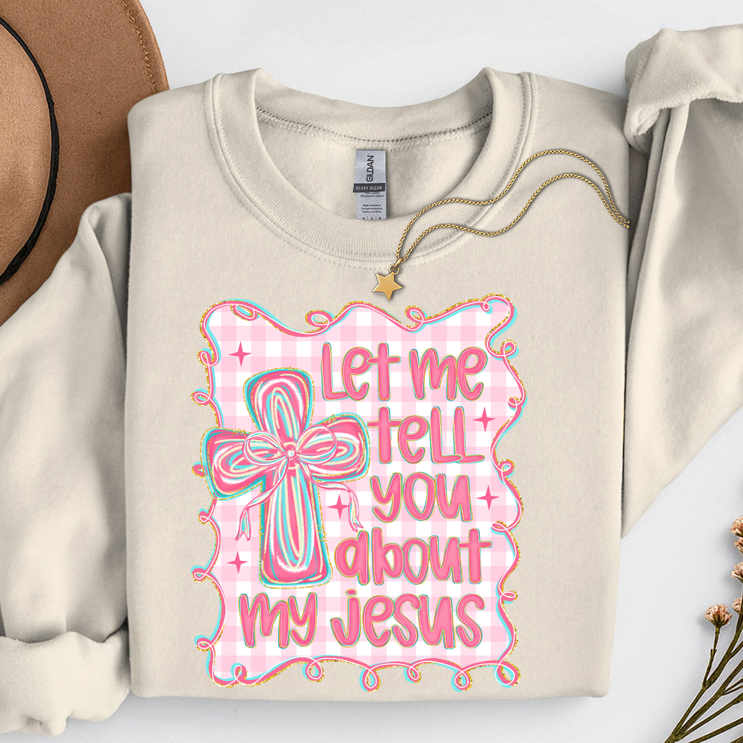 Let me tell you about my Jesus Sweatshirt