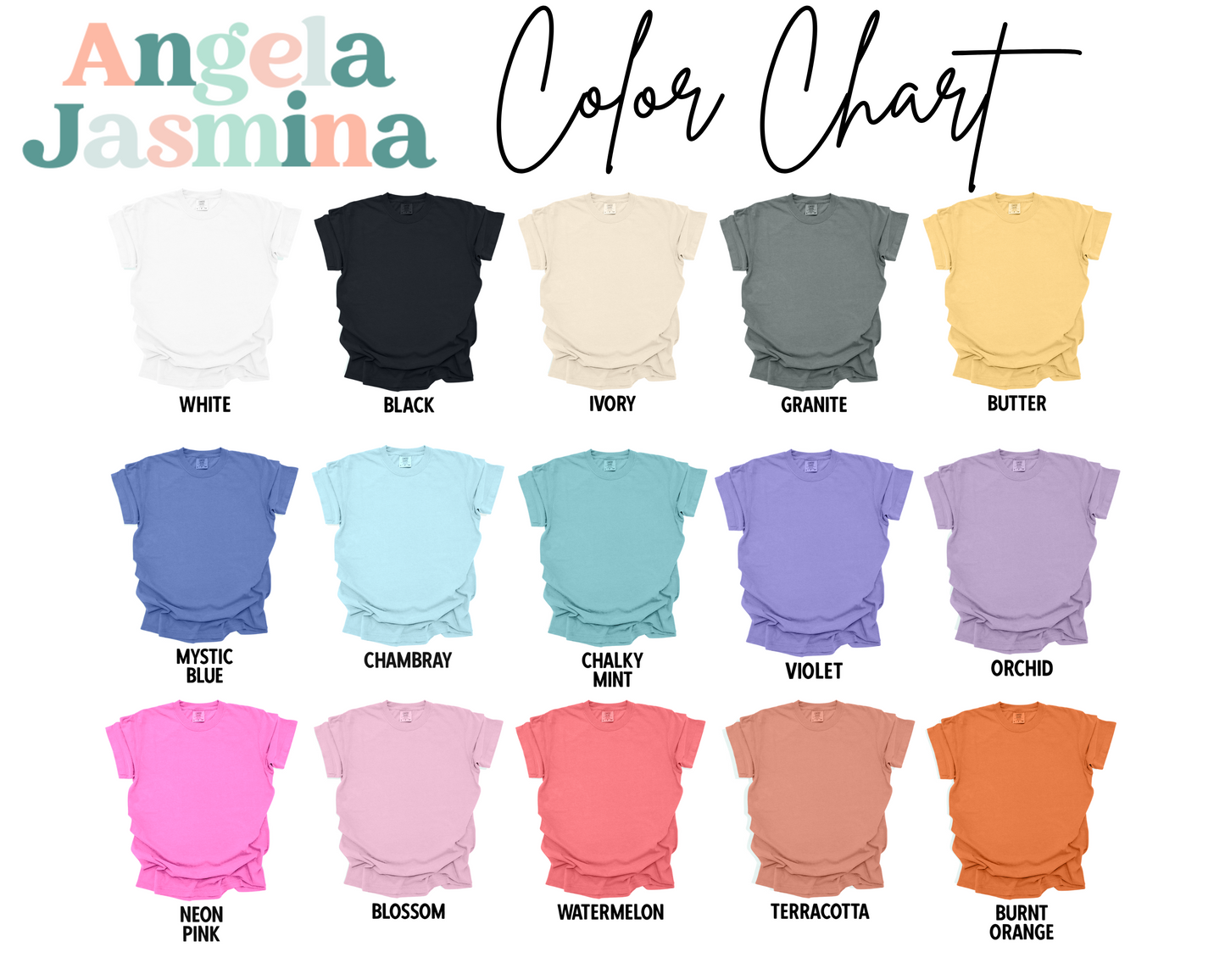 Coffee Ghost Embroidered Tee