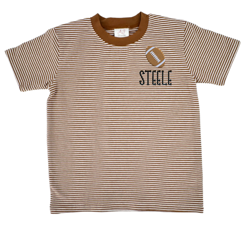 front Brown Stripe
