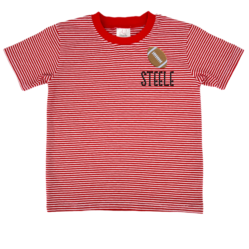front Red Stripe