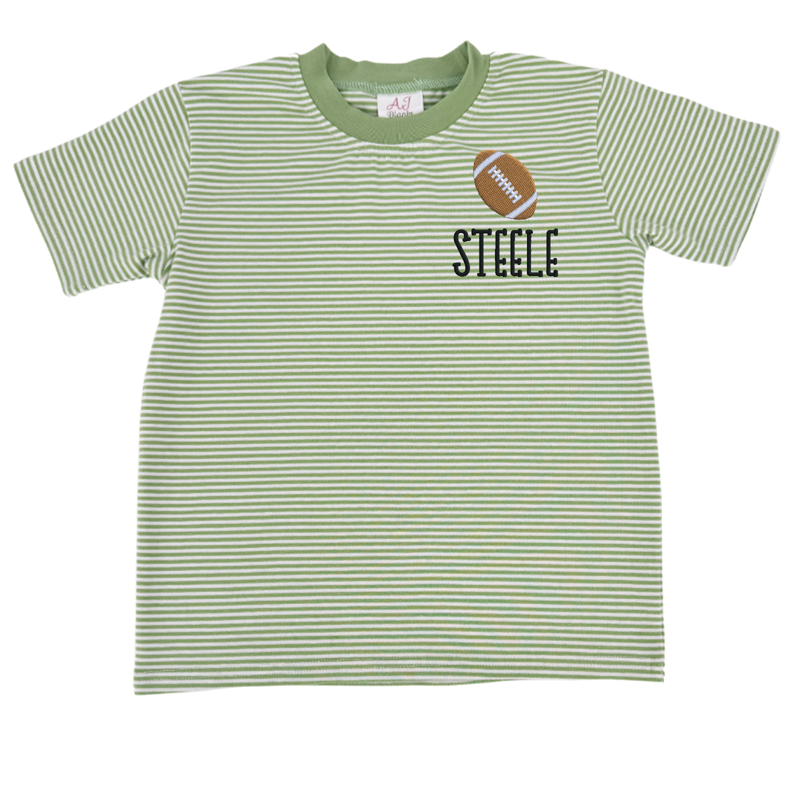 front Sage Green stripe