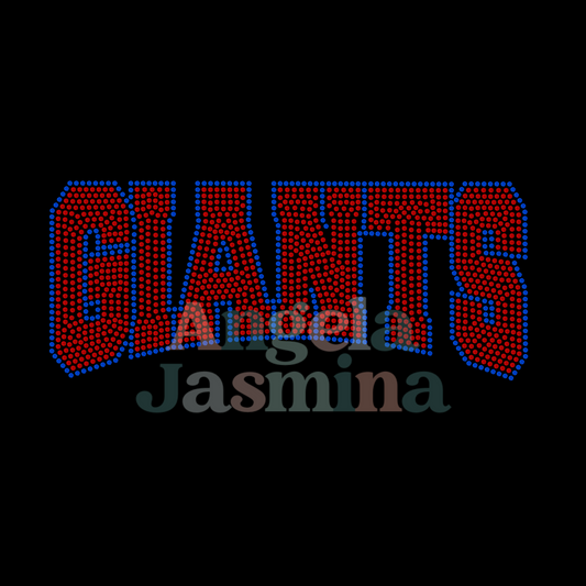 GIANTS Curve SPANGLE Transfer