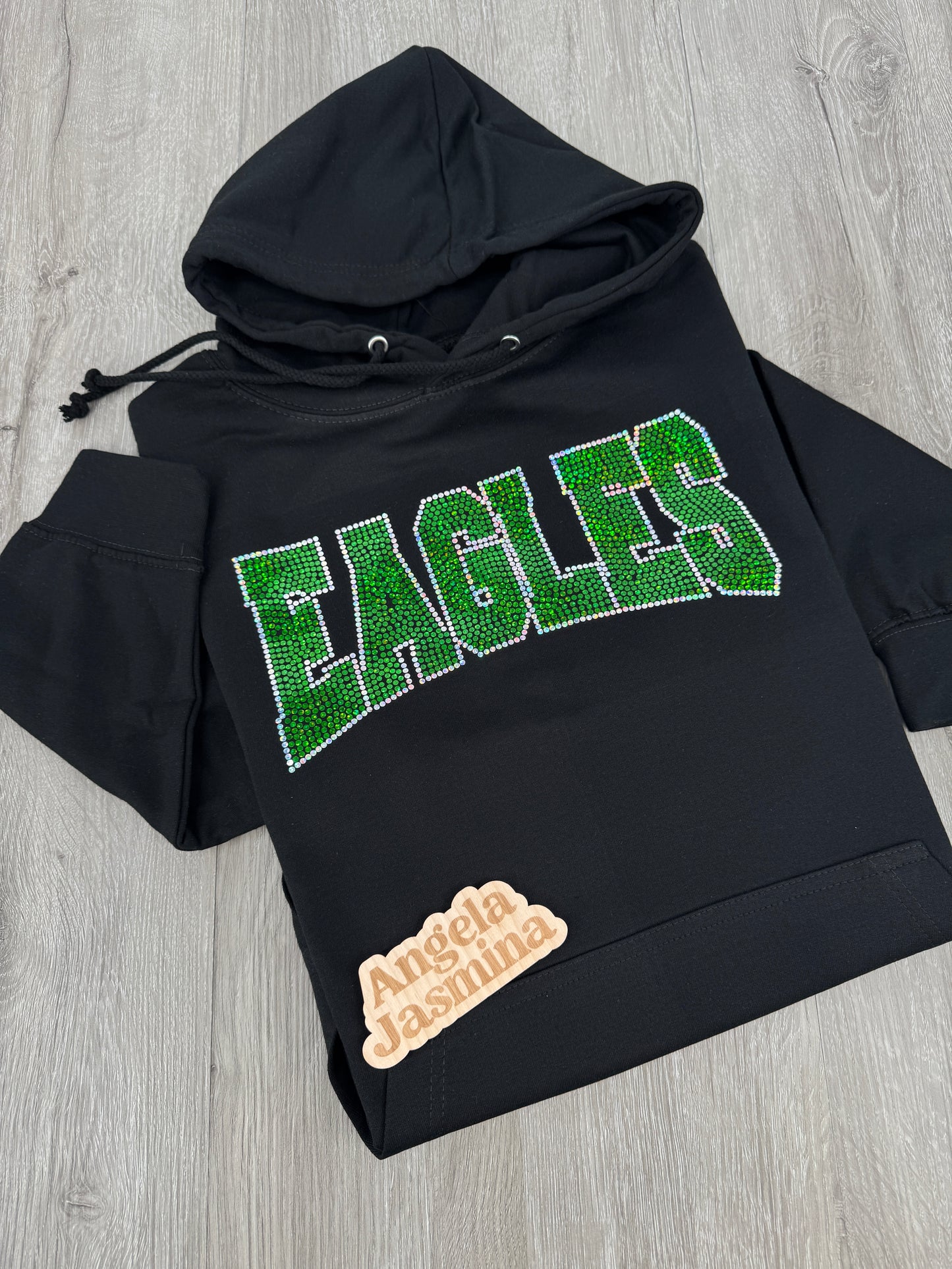 Eagles bling hoodie