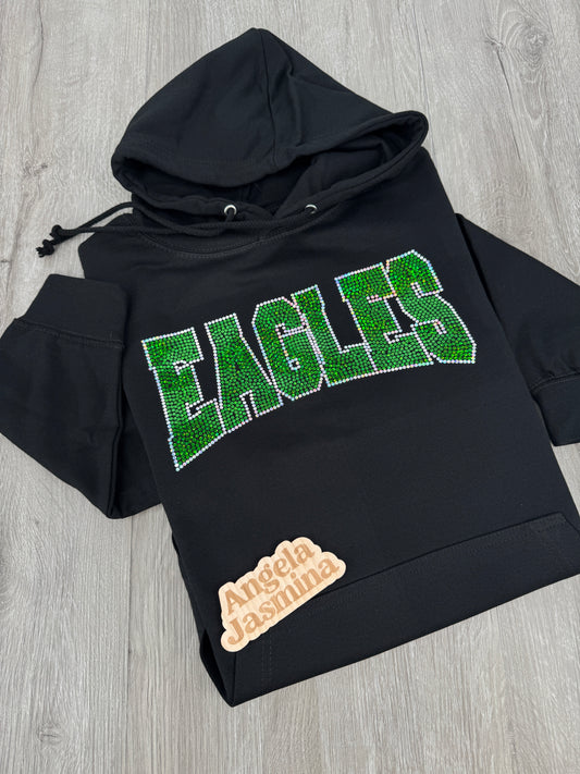 Eagles bling hoodie