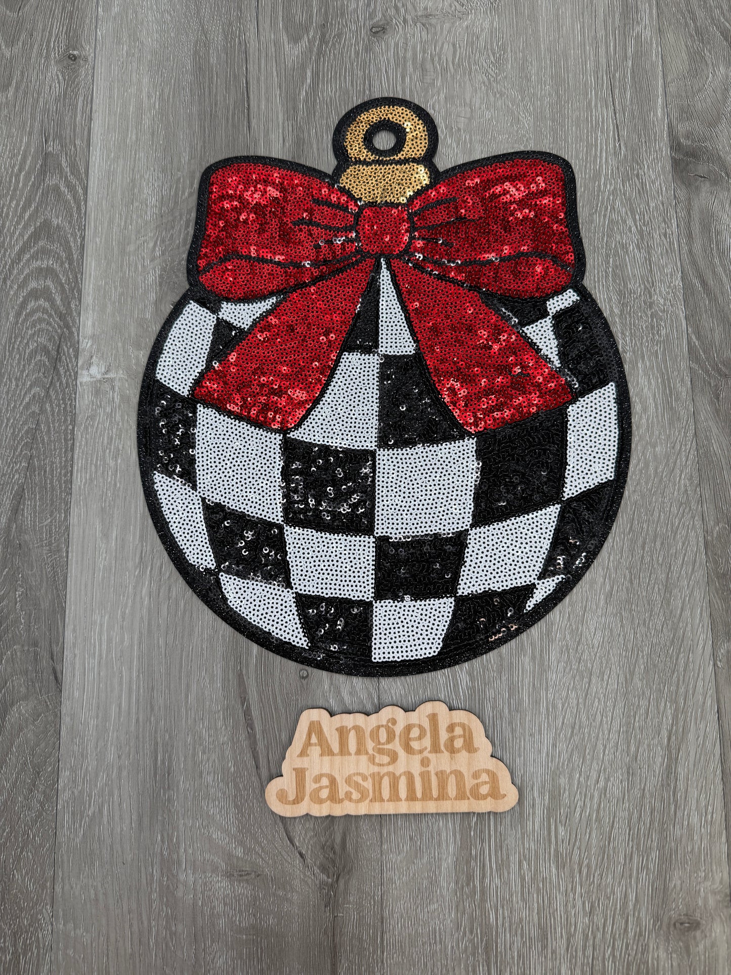 Ornament Sequins Patch