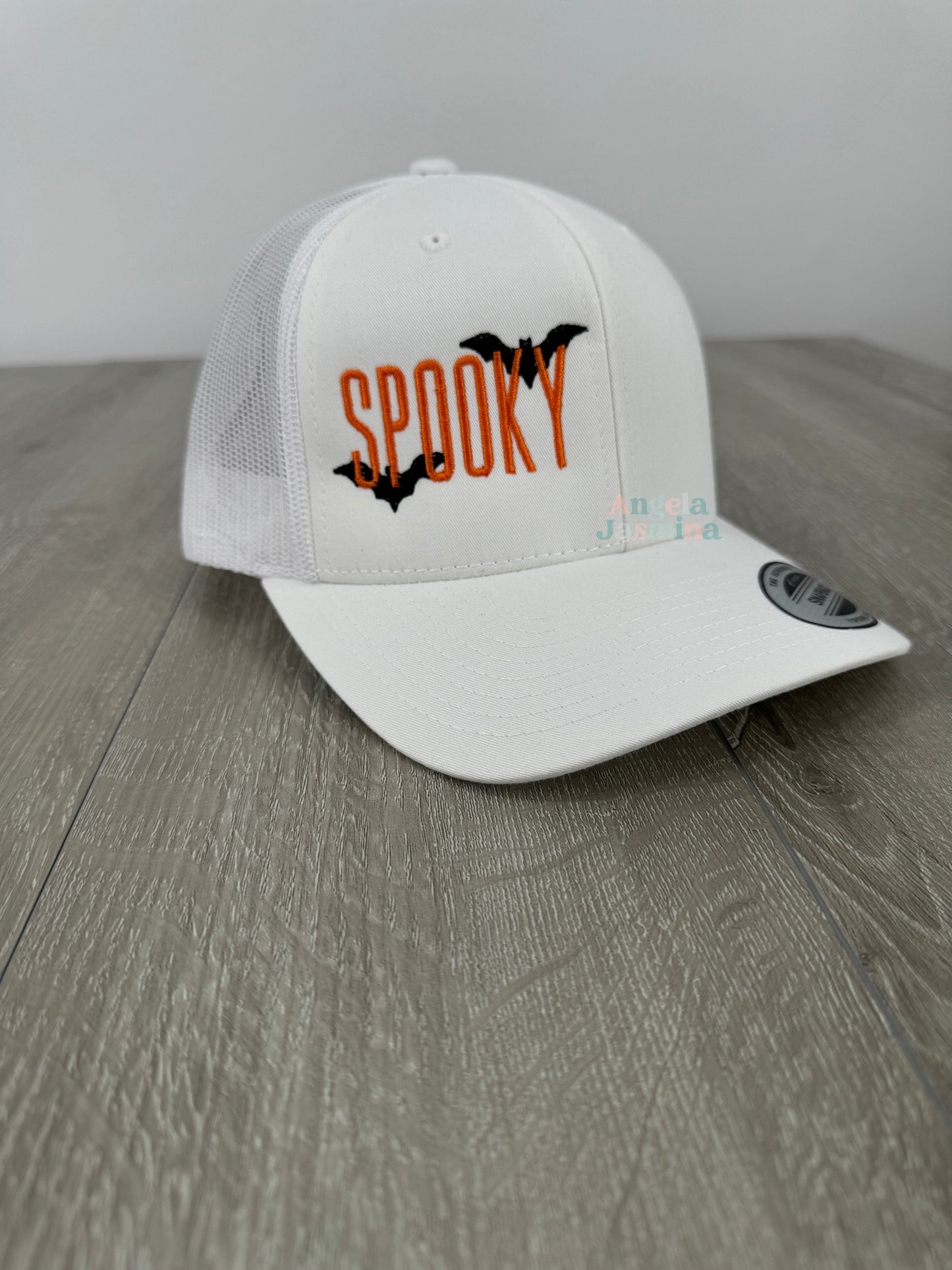 Spooky embroidered Trucker Hat