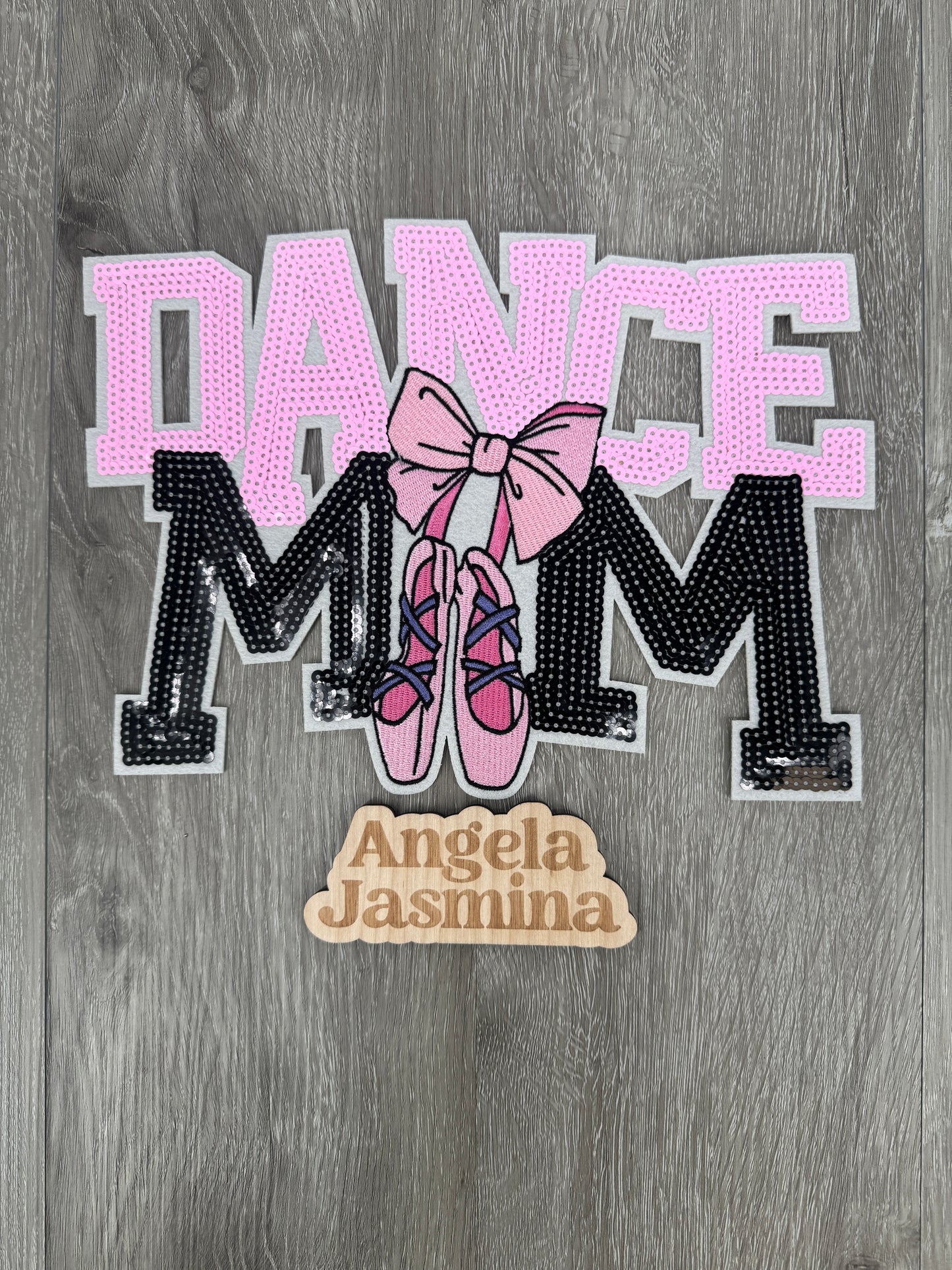 Dance Mom Sequins Patch