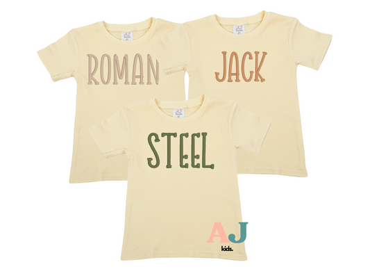 Unisex Personalized Embroidered Shirt
