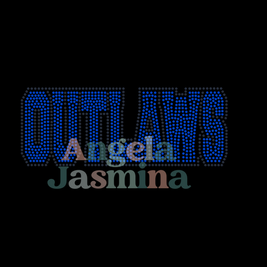 SMALL OUTLAWS Curve SPANGLE Transfer