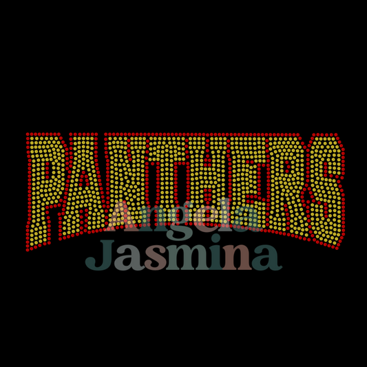 Panthers Curve SPANGLE Transfer