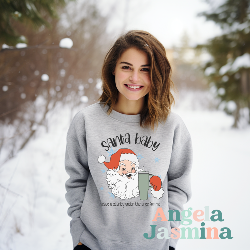 Santa Baby Stanley Sweatshirt
