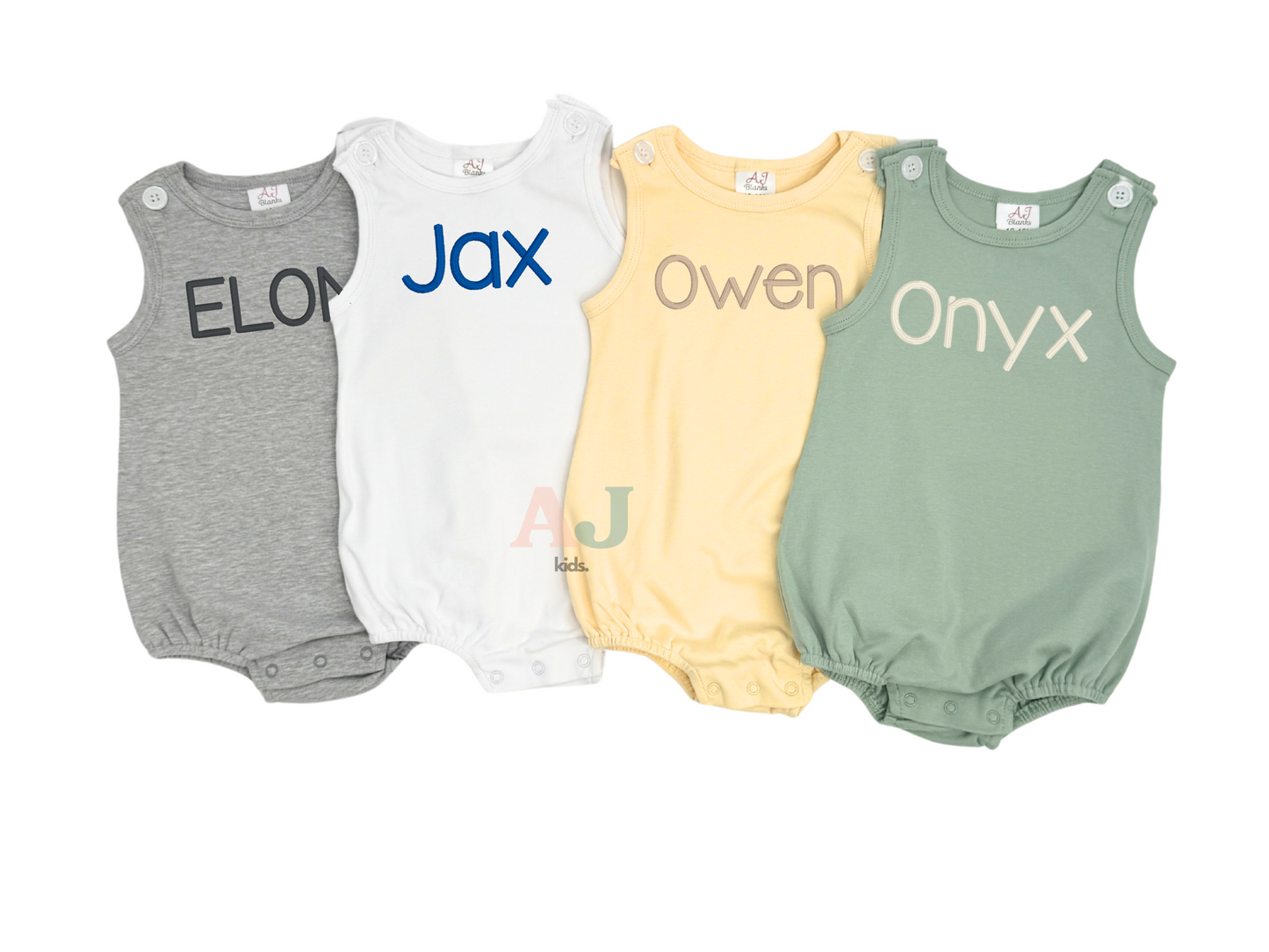 Monogram Me: Unisex Bubble