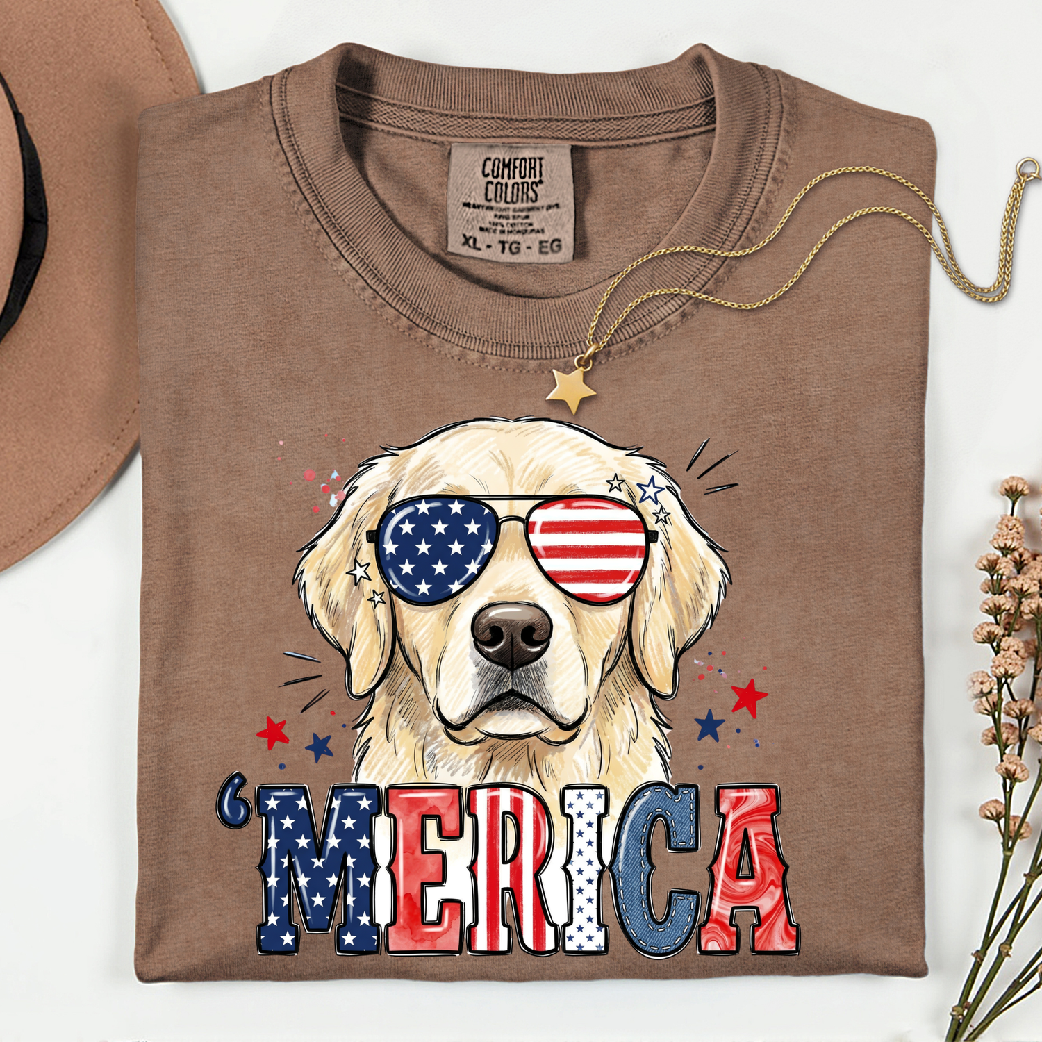 ADULT America Dog DTF TRANSFER