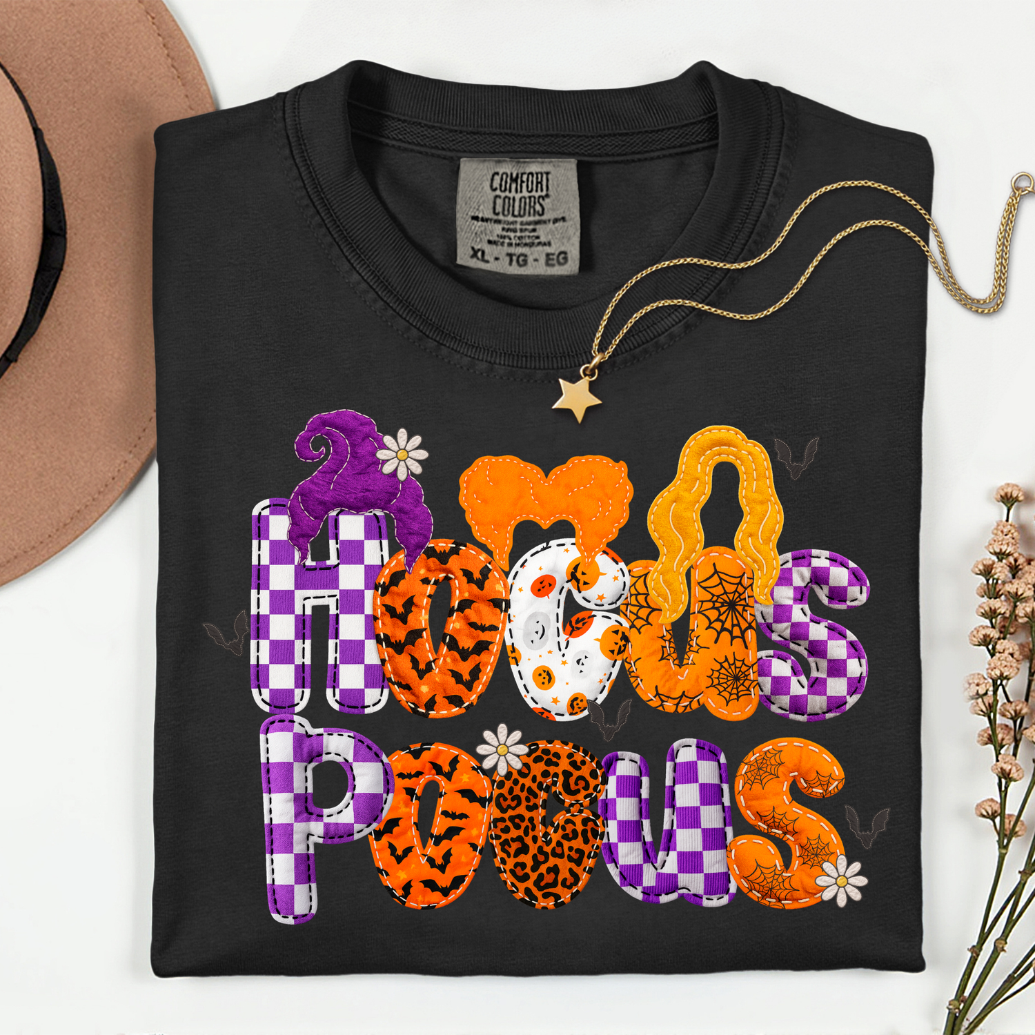 ADULT Hocus Pocus Stitch 11 inch DTF TRANSFER