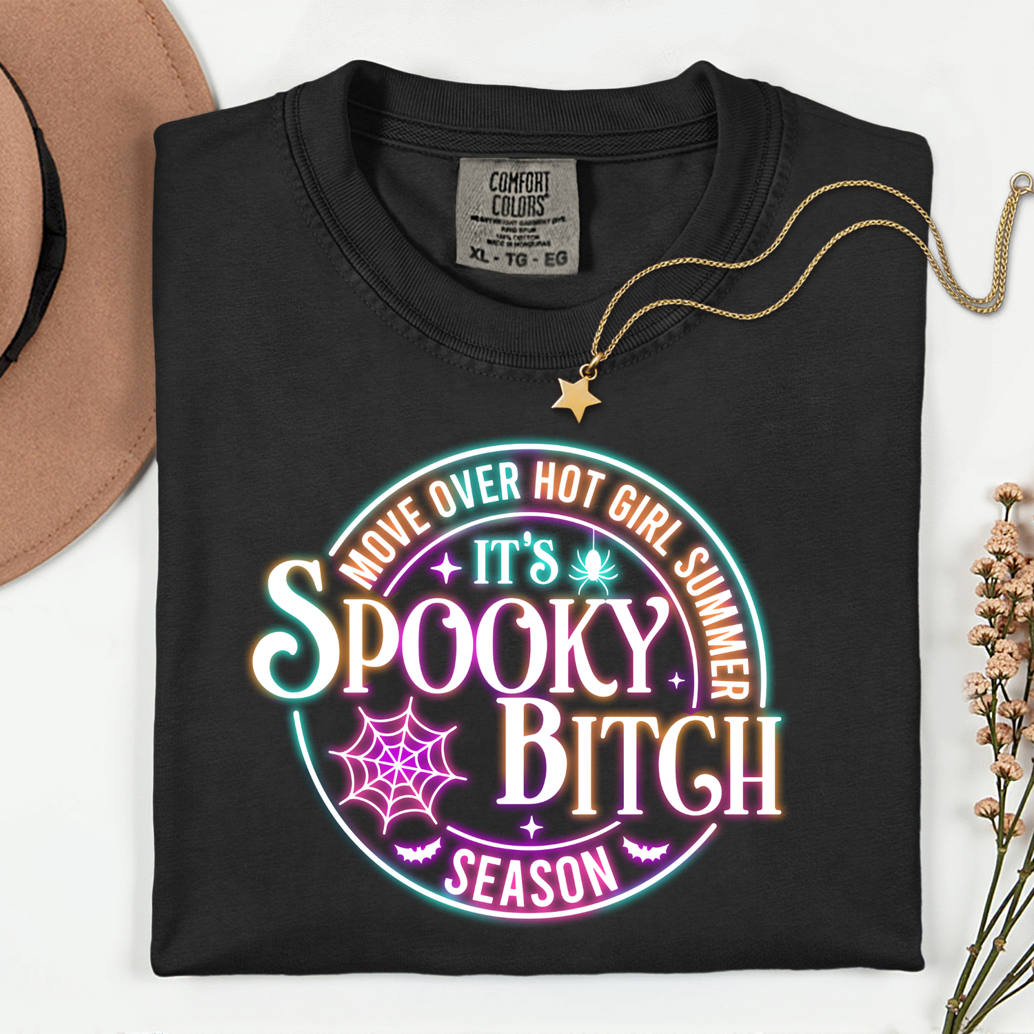 ADULT Spooky Btch 11 inch DTF TRANSFER