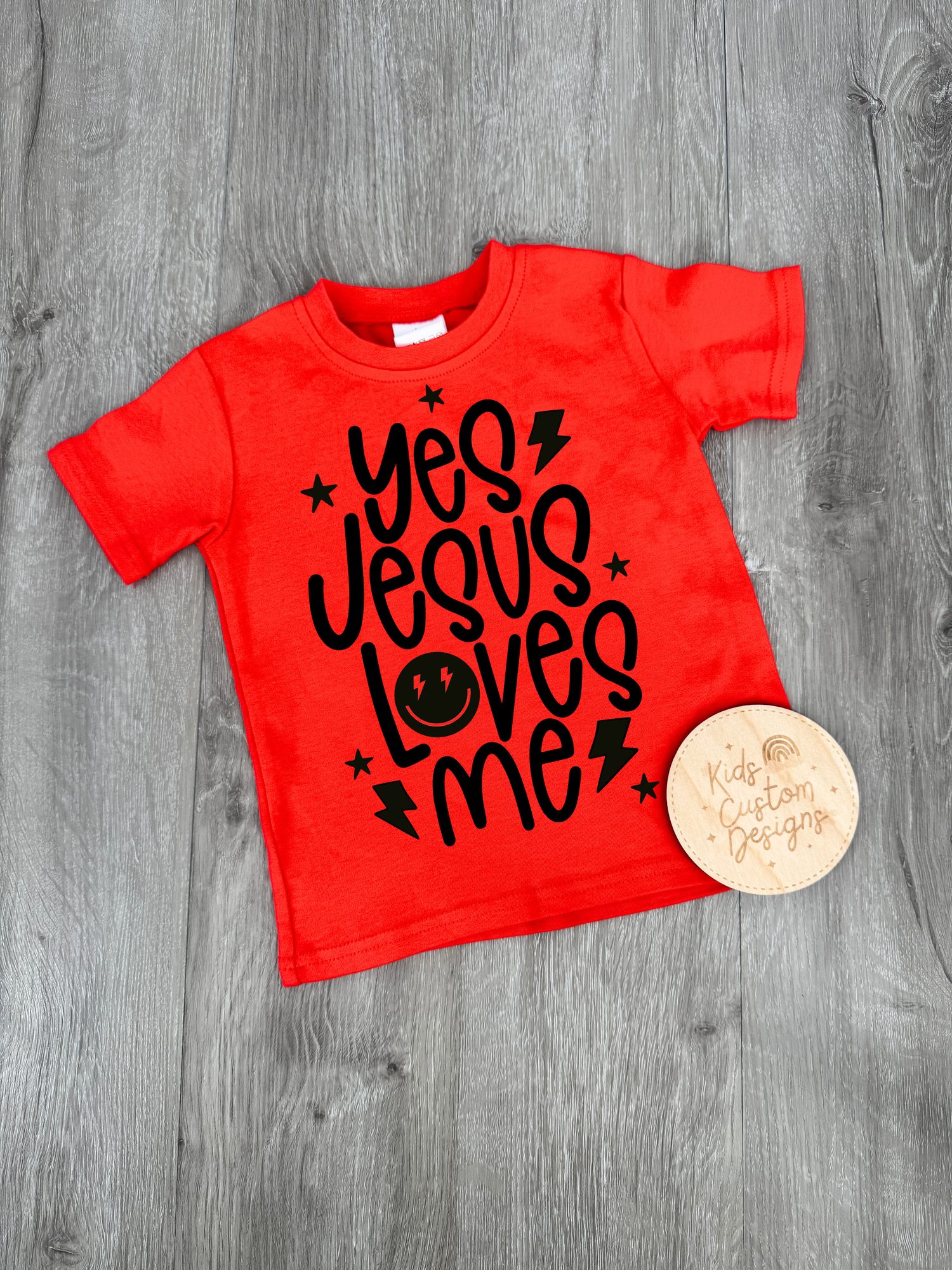 KIDS Yes Jesus Loves Me DTF TRANSFER