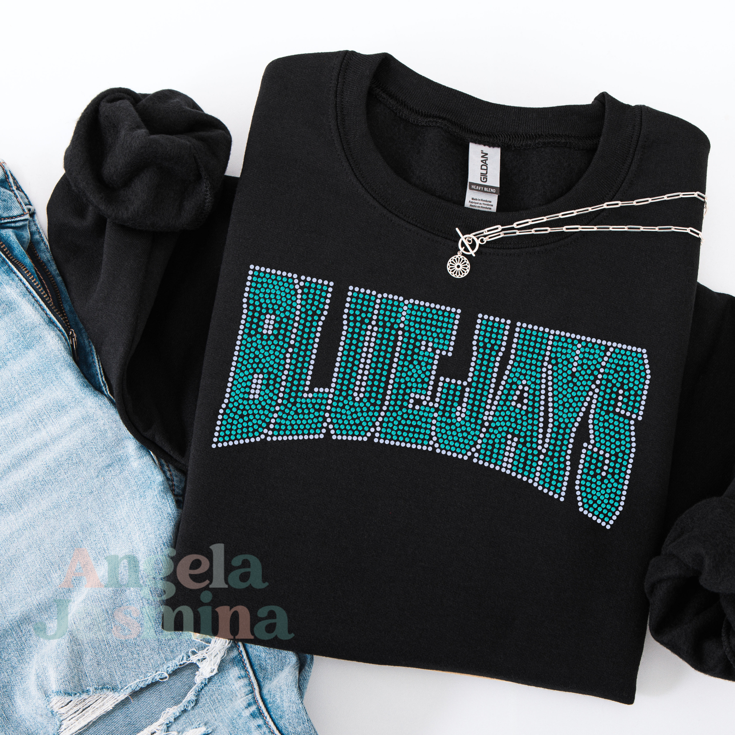 Bluejays Curve SPANGLE Transfer