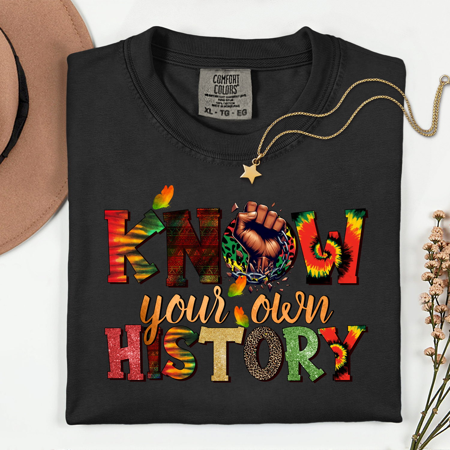 ADULT Know your own History Juneteenth DTF TRANSFER