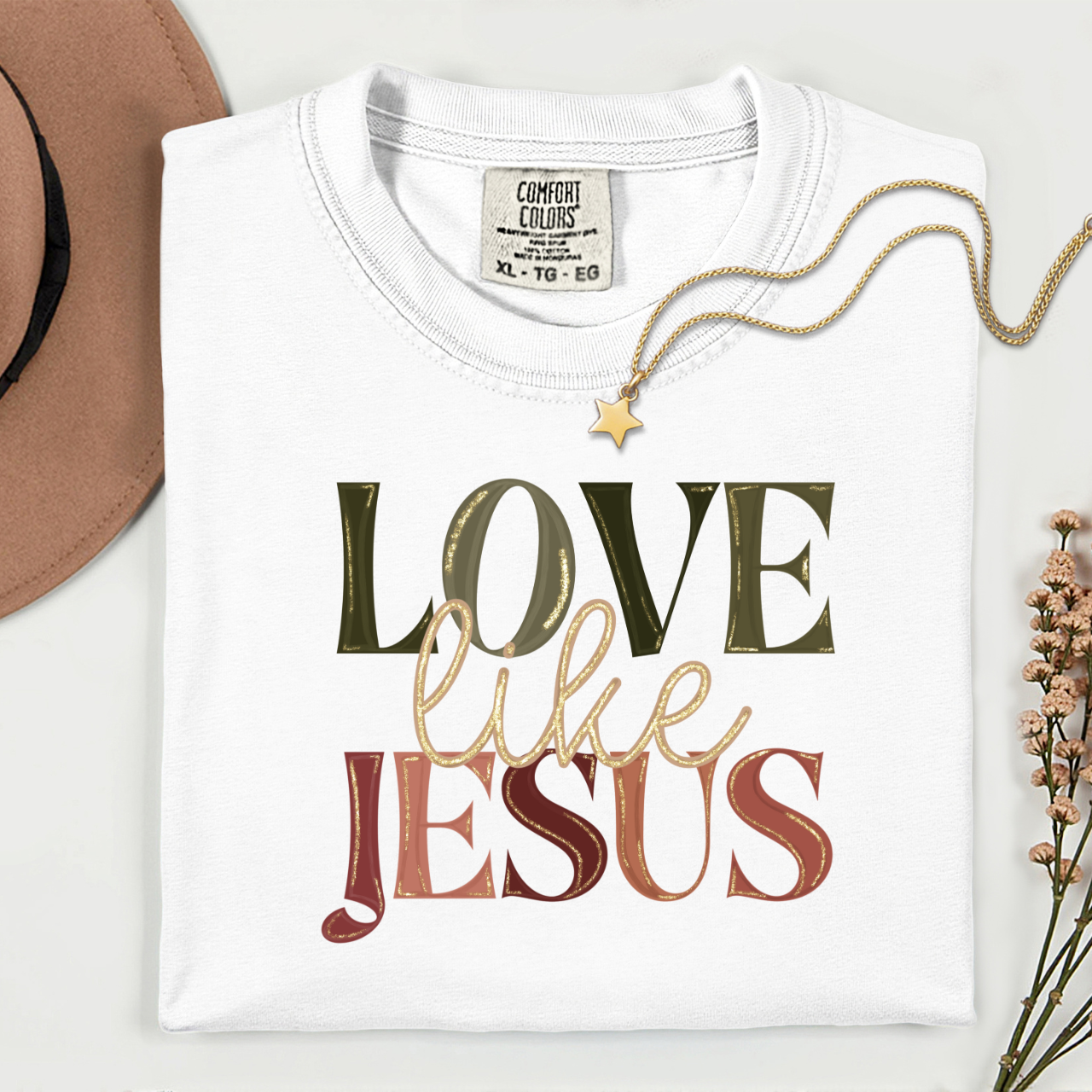 Love Like Jesus Comfort Colors shirt