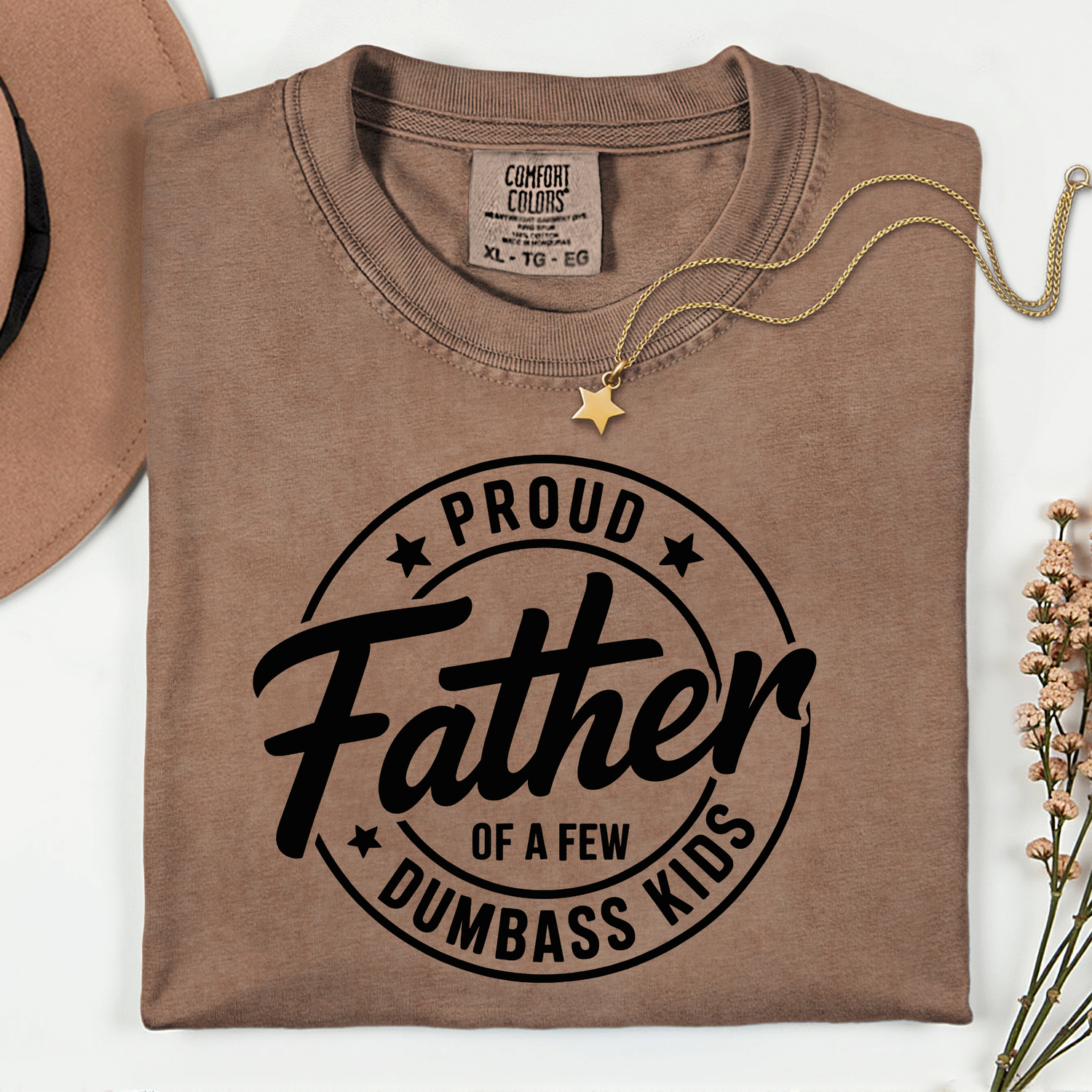 ADULT Proud Father of a Few Kids DTF TRANSFER