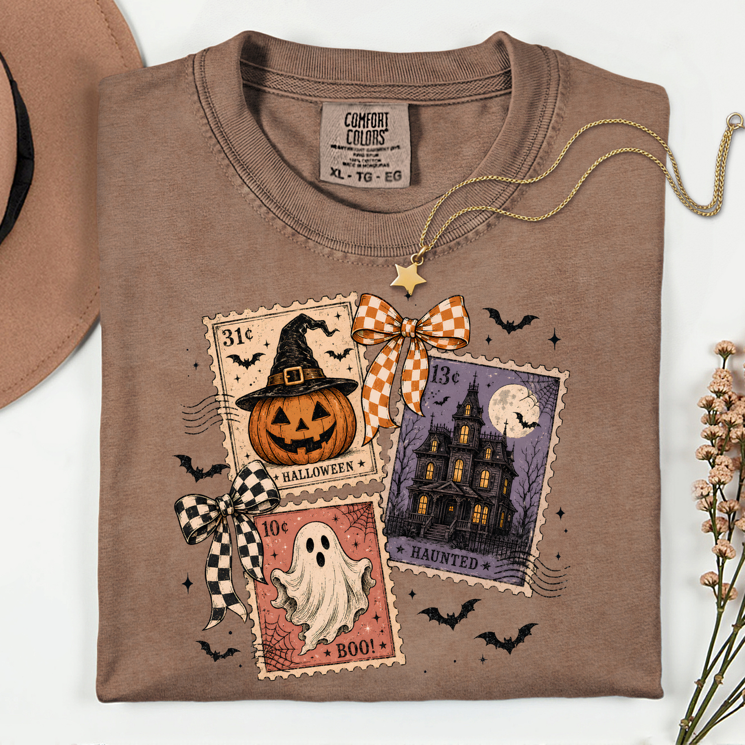 Spooky Stamps 11 inch DTF TRANSFER