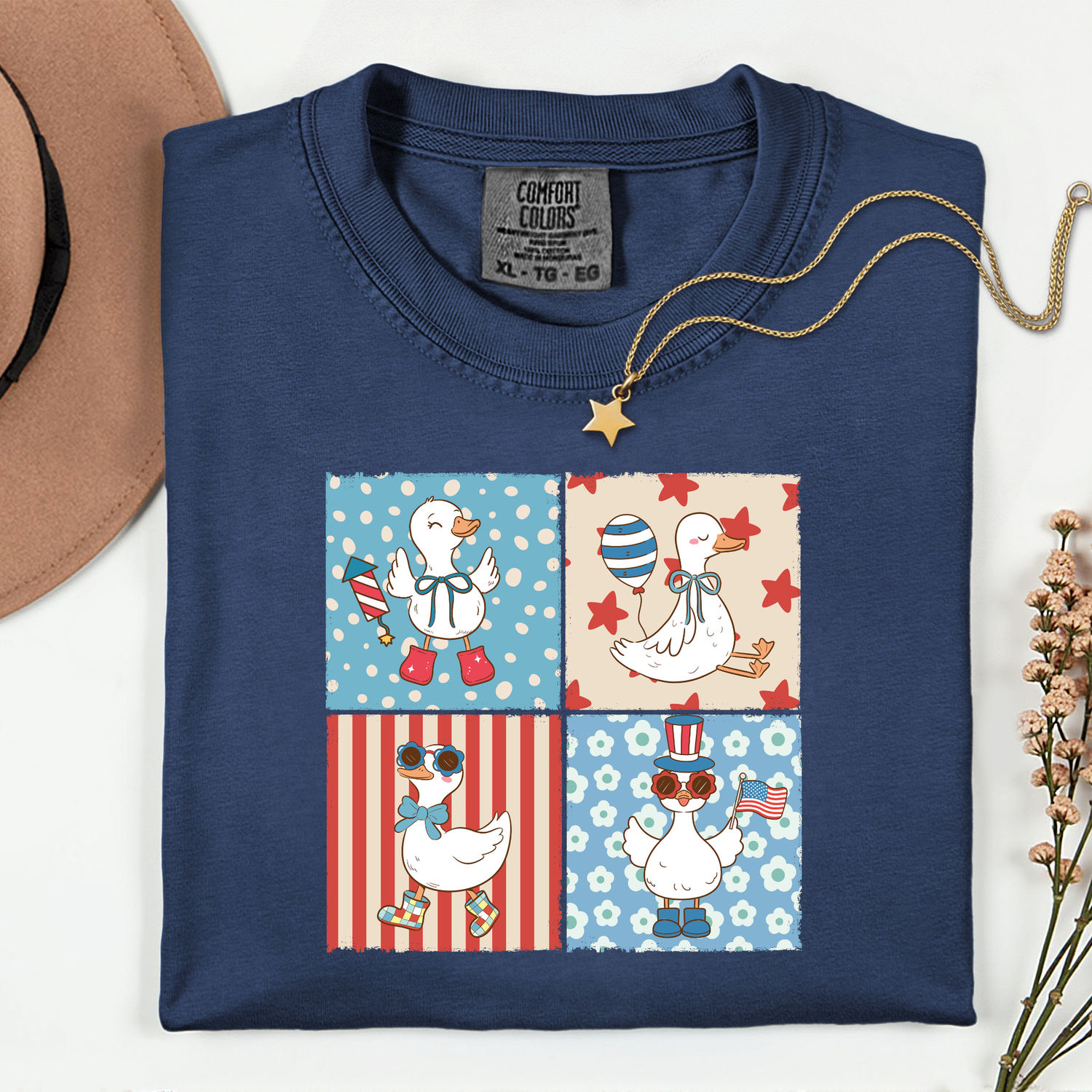 ADULT Patriotic Chickens DTF TRANSFER