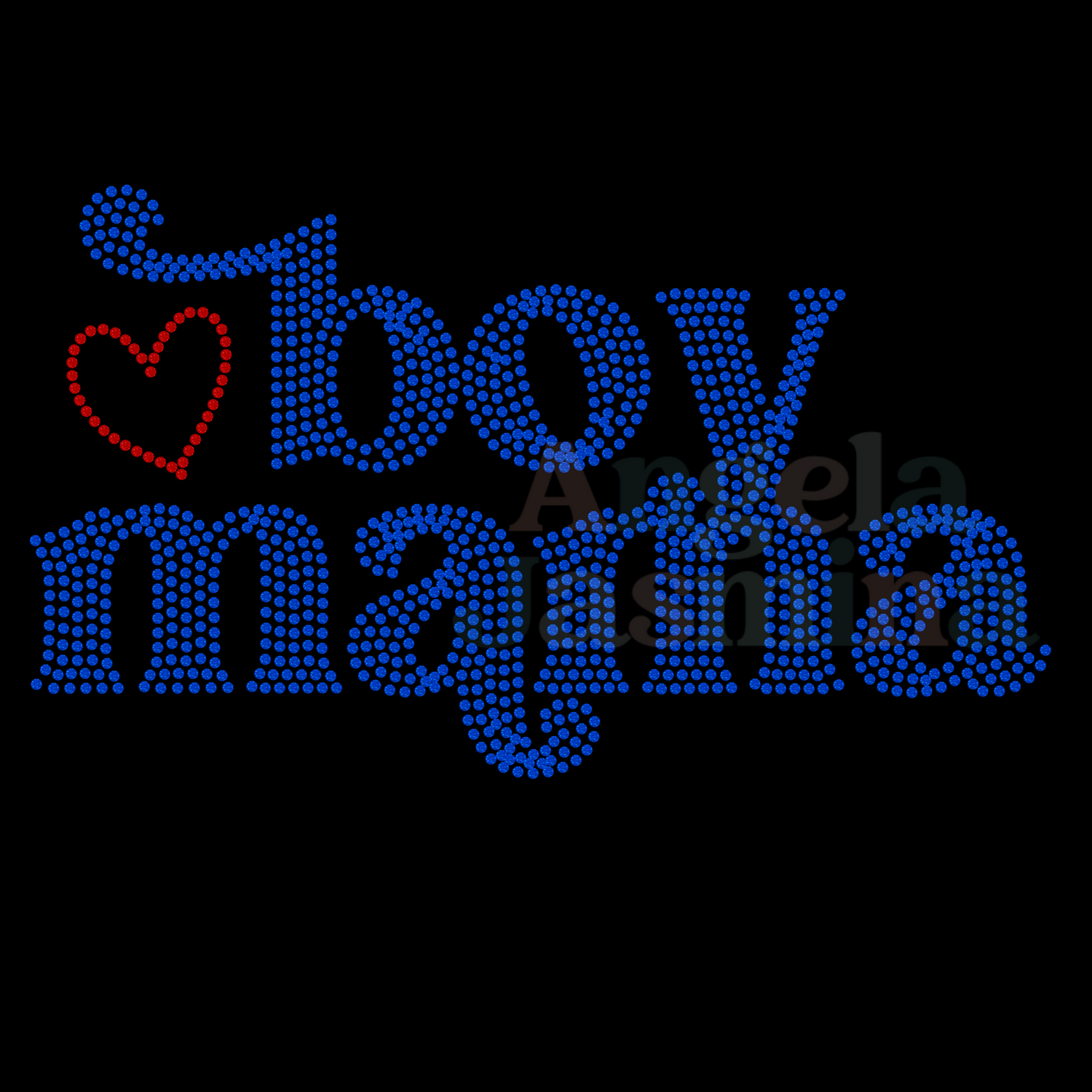 Boy Mama SPANGLE Transfer