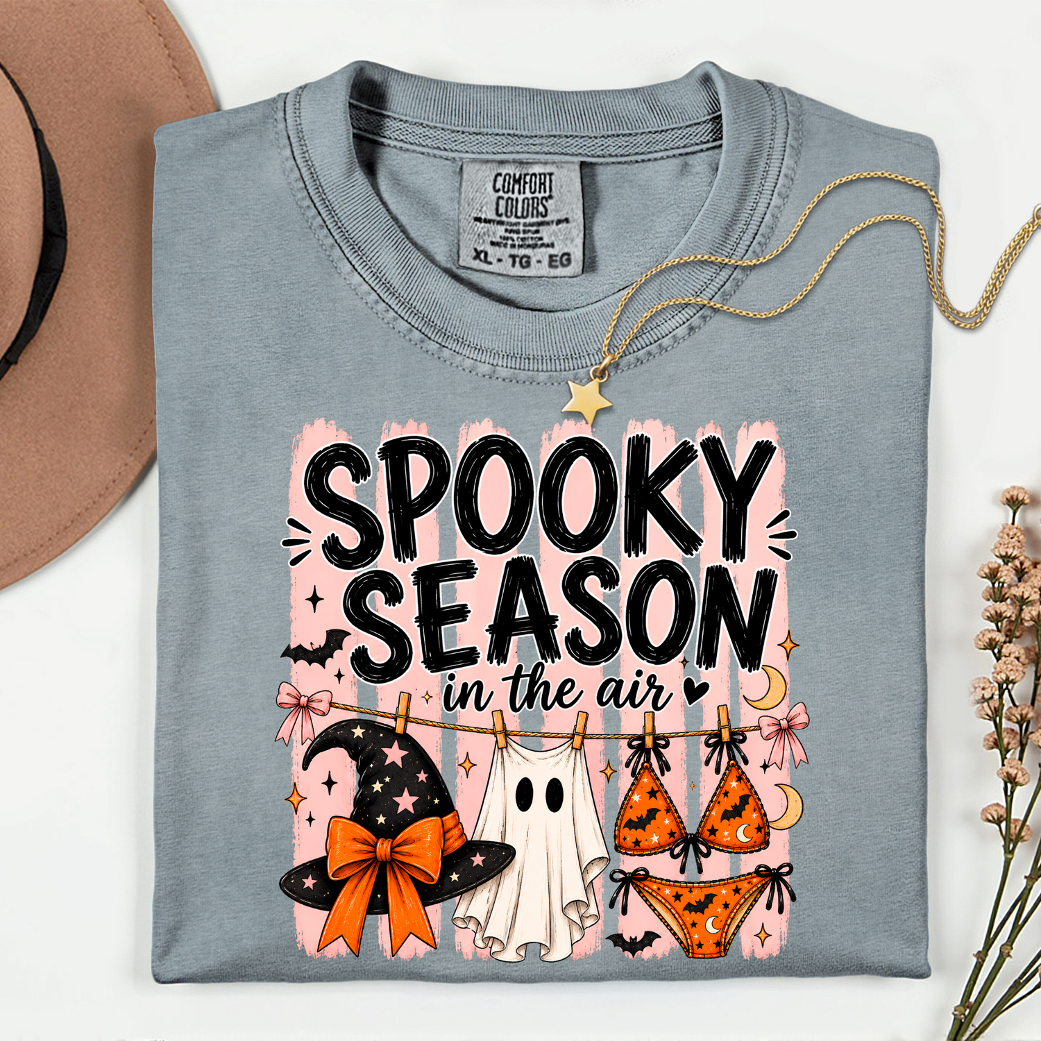 ADULT Spooky Season in the Air 11 inch DTF TRANSFER