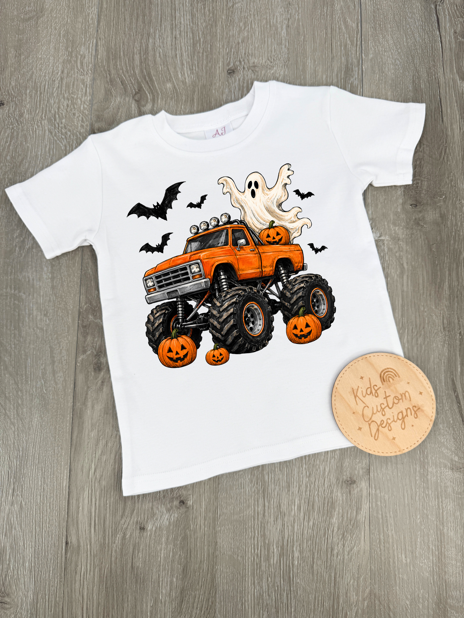 Halloween Truck KIDS 8.5in DTF Transfer