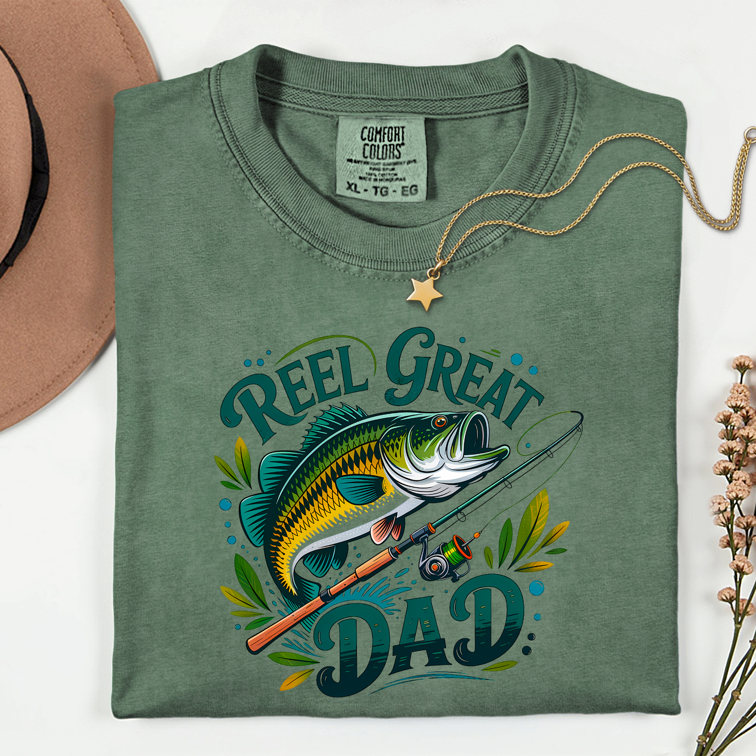 ADULT Reel Great Dad DTF TRANSFER