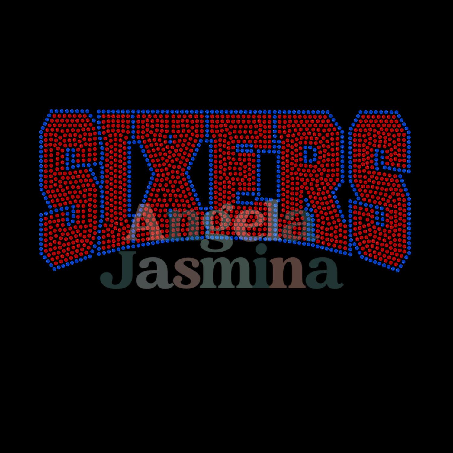 Sixers Curve SPANGLE Transfer