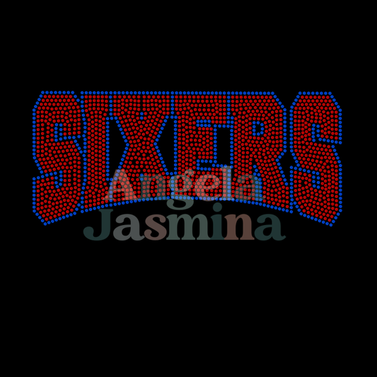 Sixers Curve SPANGLE Transfer