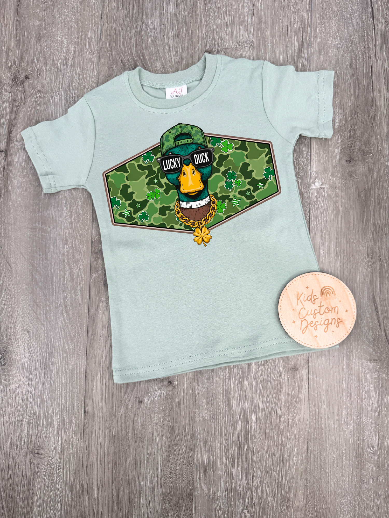 KIDS Lucky Duck  DTF TRANSFER