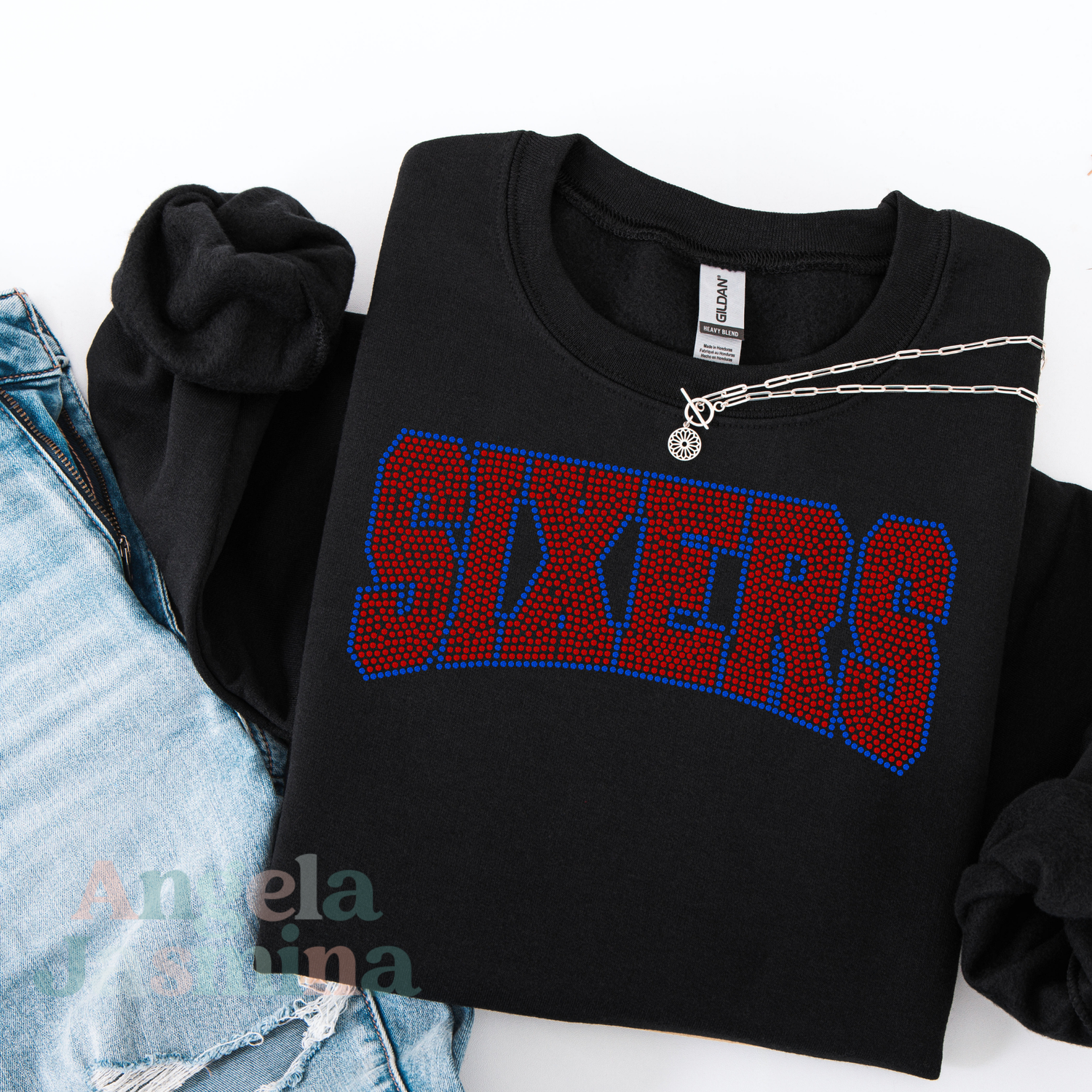 Sixers Curve SPANGLE Transfer