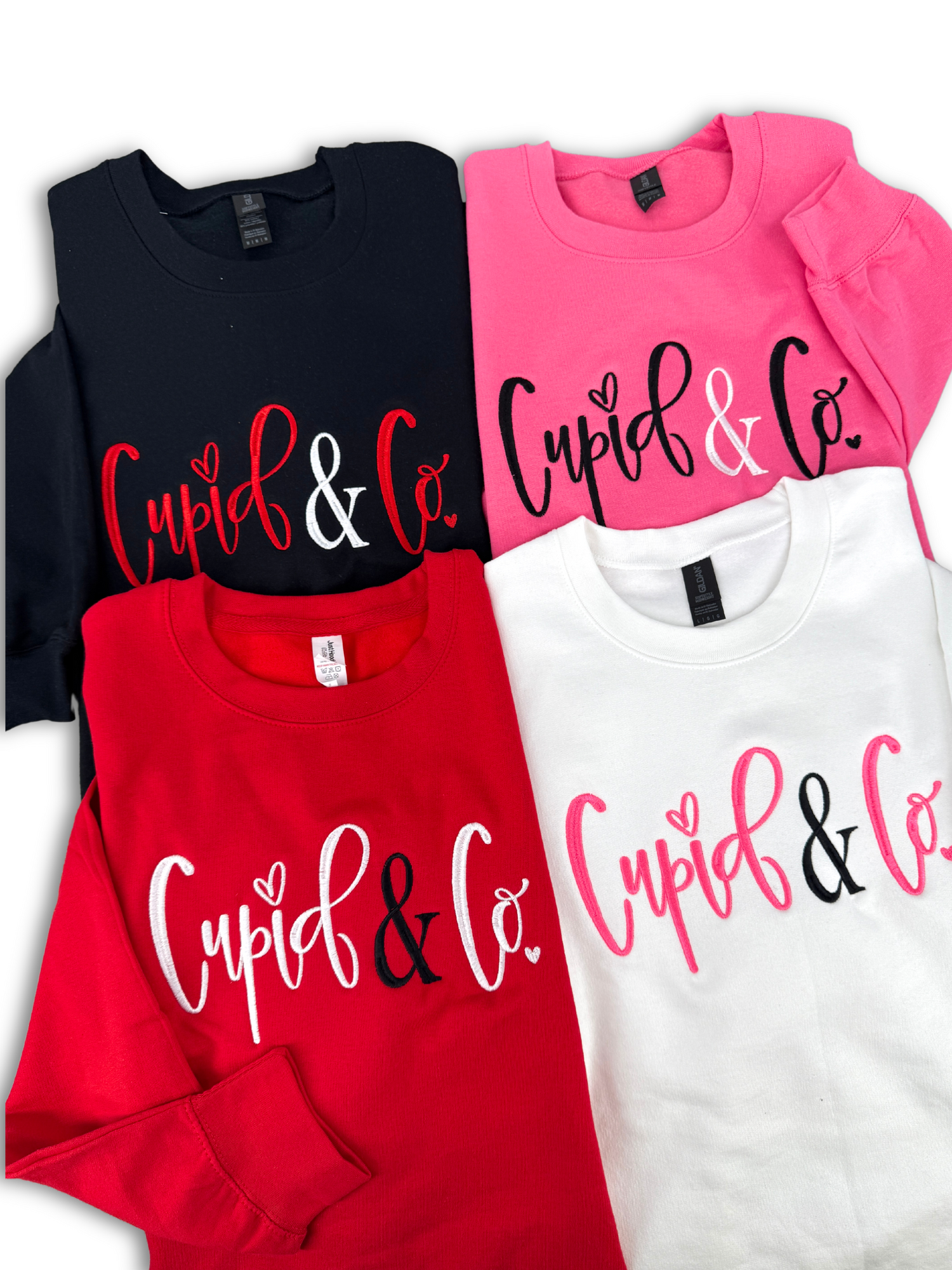 Cupid & Co. Embroidered Sweatshirt