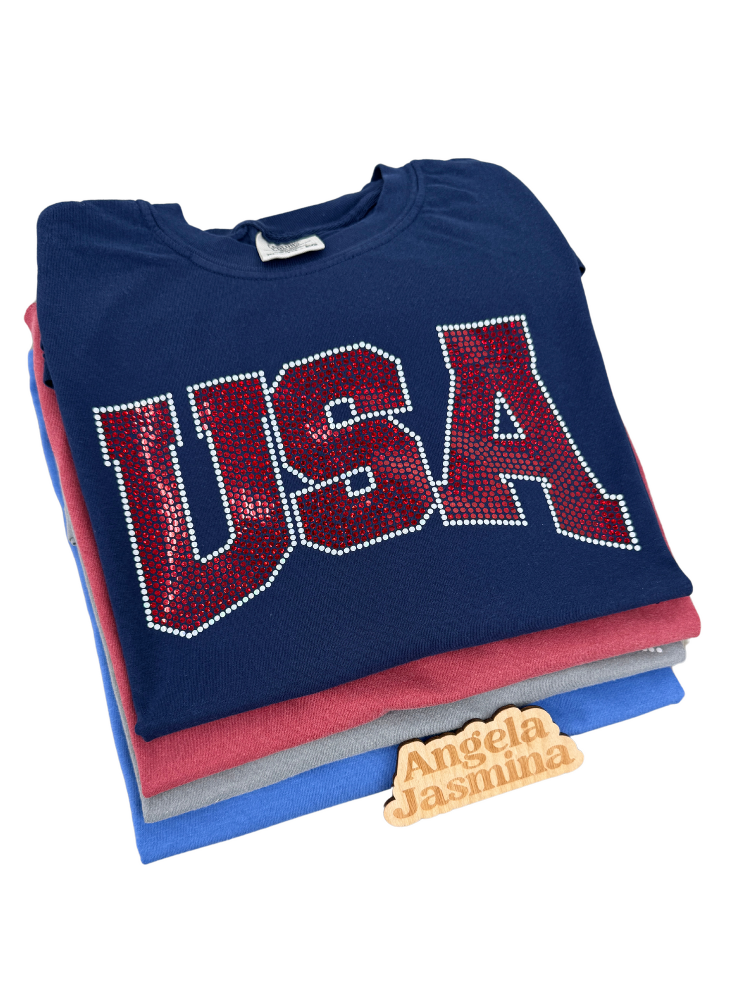 USA Comfort Colors Bling Tee