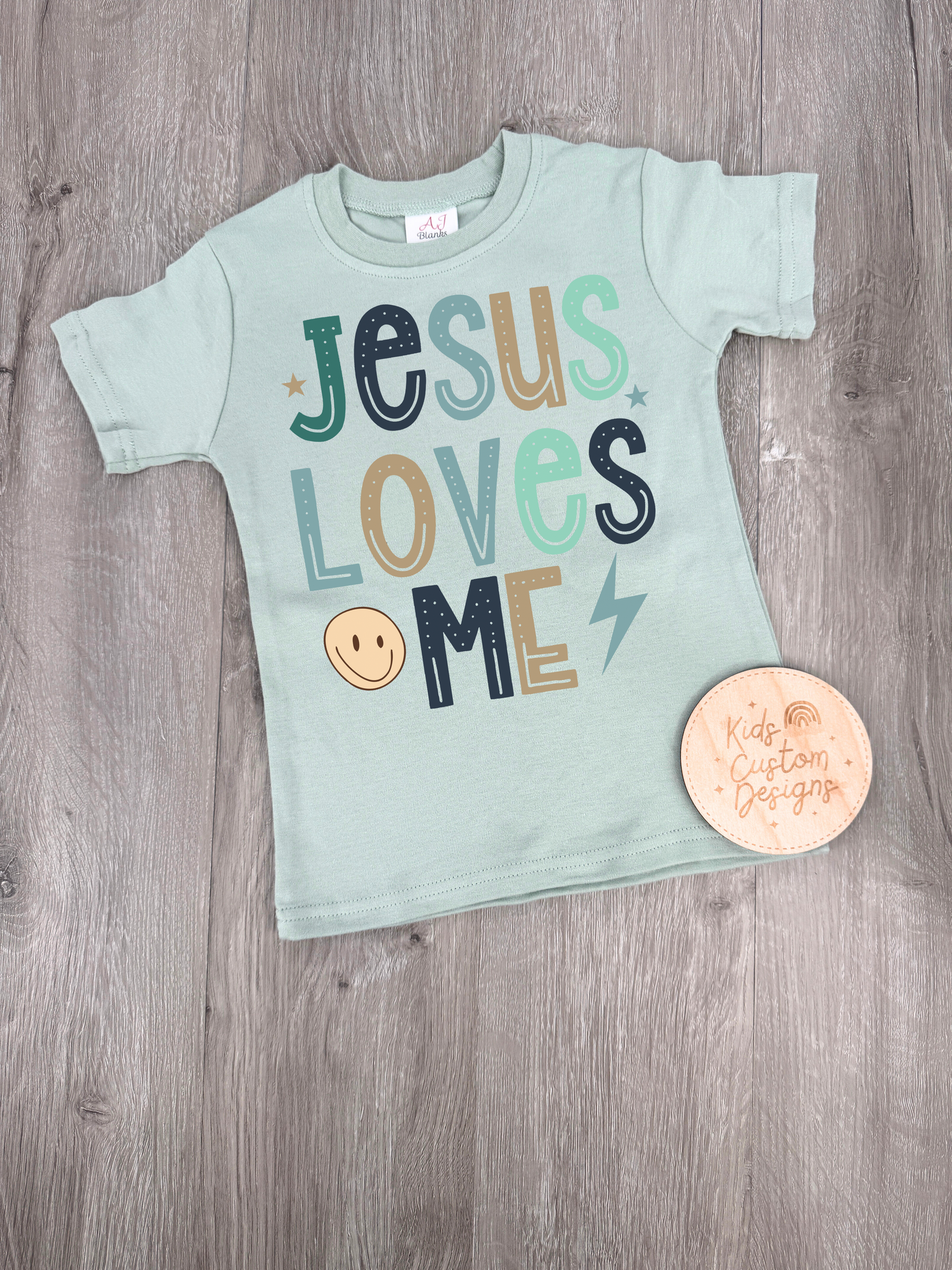 KIDS Jesus Loves Me DTF TRANSFER