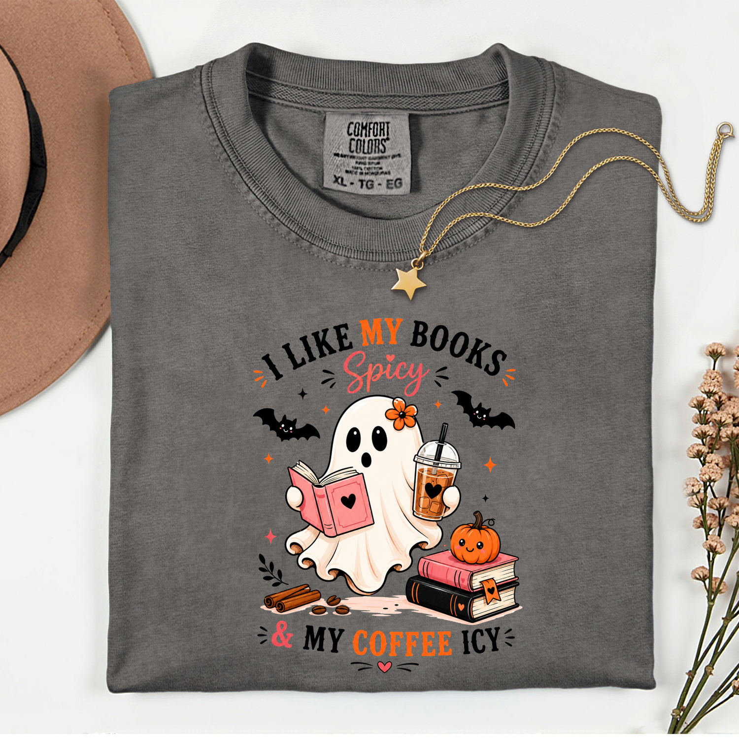 I like my Books Spicy and Coffee Icy 11 inch DTF TRANSFER