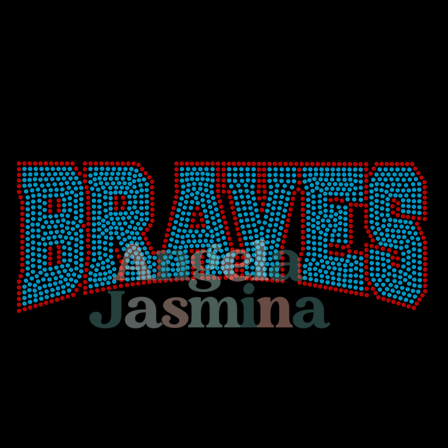 Braves Curve SPANGLE Transfer