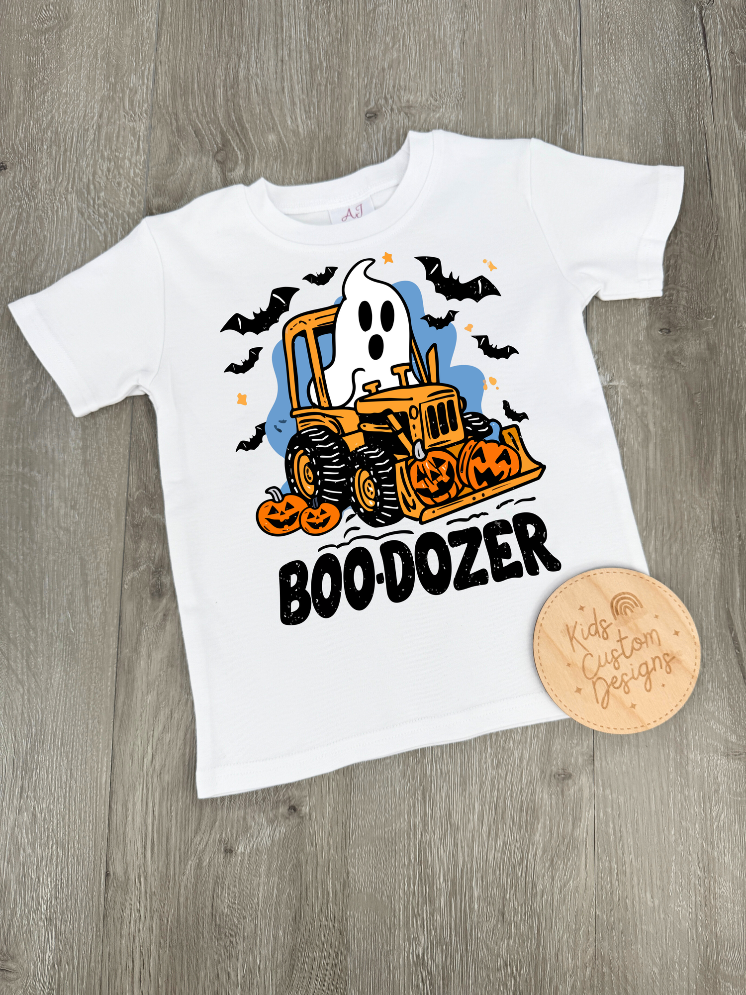Boo-Dozer KIDS 8.5in DTF Transfer